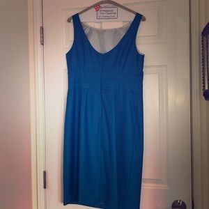 Stylish blue banana republic dress